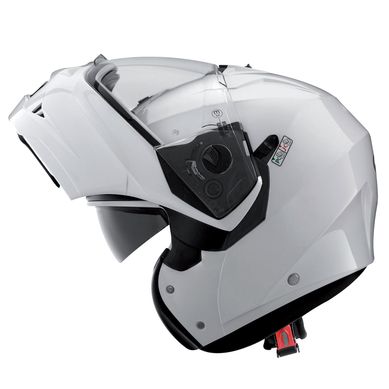 Casco Caberg Duke II, bianco metallizzato