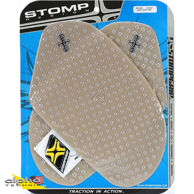 Stompgrip chiaro Volcano per Suzuki GSXR1000, 2005-2006
