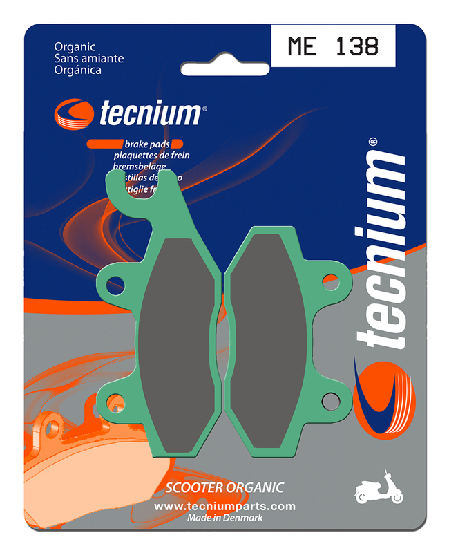 Pastiglie freno organiche per scooter Tecnium - ME138