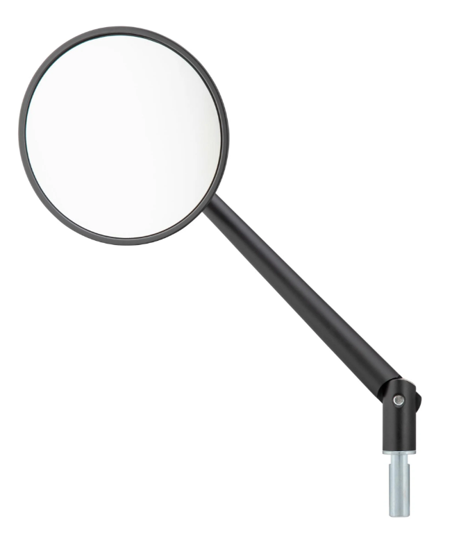 Specchio standard per Vespa, filettatura sinistra, nero opaco