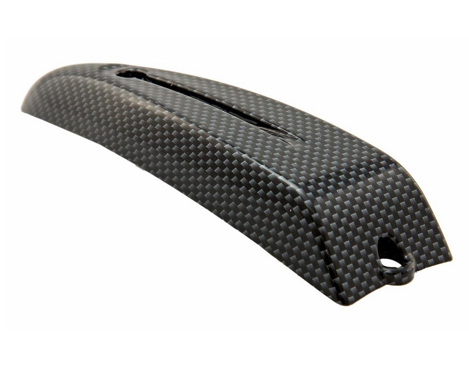 Nipplo parafango parte inferiore per Vespa GTS Super/​Super Sport 125/​300ccm, carbon look