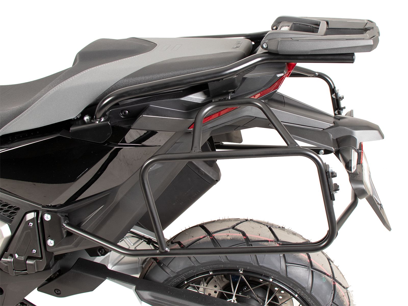Portavaligie laterale fisso nero per Honda X-ADV (25- ) Hepco & Becker