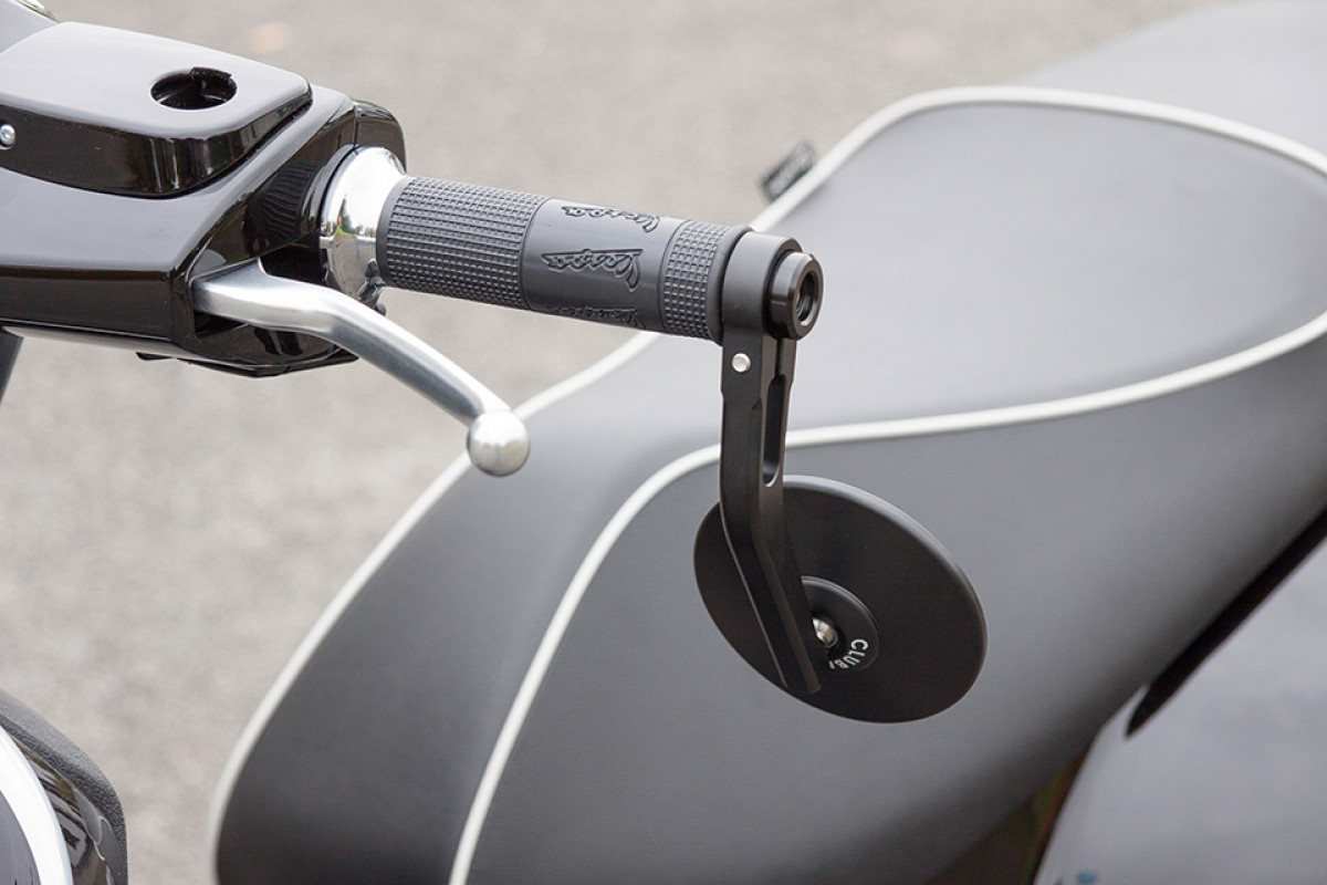 Specchietto retrovisore manubrio Clubman per Vespa ET / LX / LXV /S / GTS / GTS Super / GTV / GTS HPE / GT