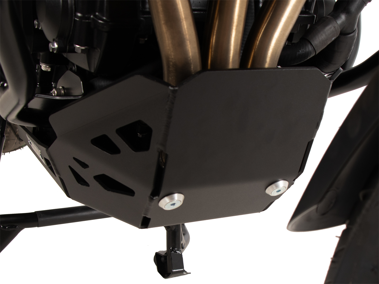 Piastra di protezione motore nera per Triumph Tiger 900 Rally Pro (24-) Hepco & Becker