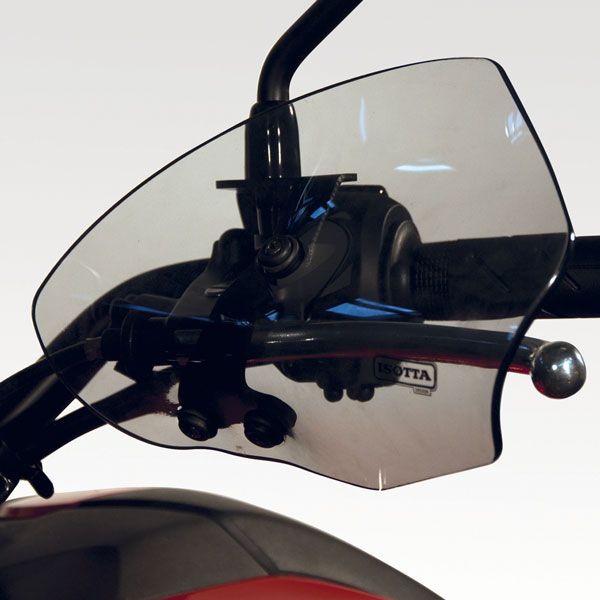 Coppia di paramani per Honda NC 700 X (12-13) / NC 750 X (14-15), fumè chiaro