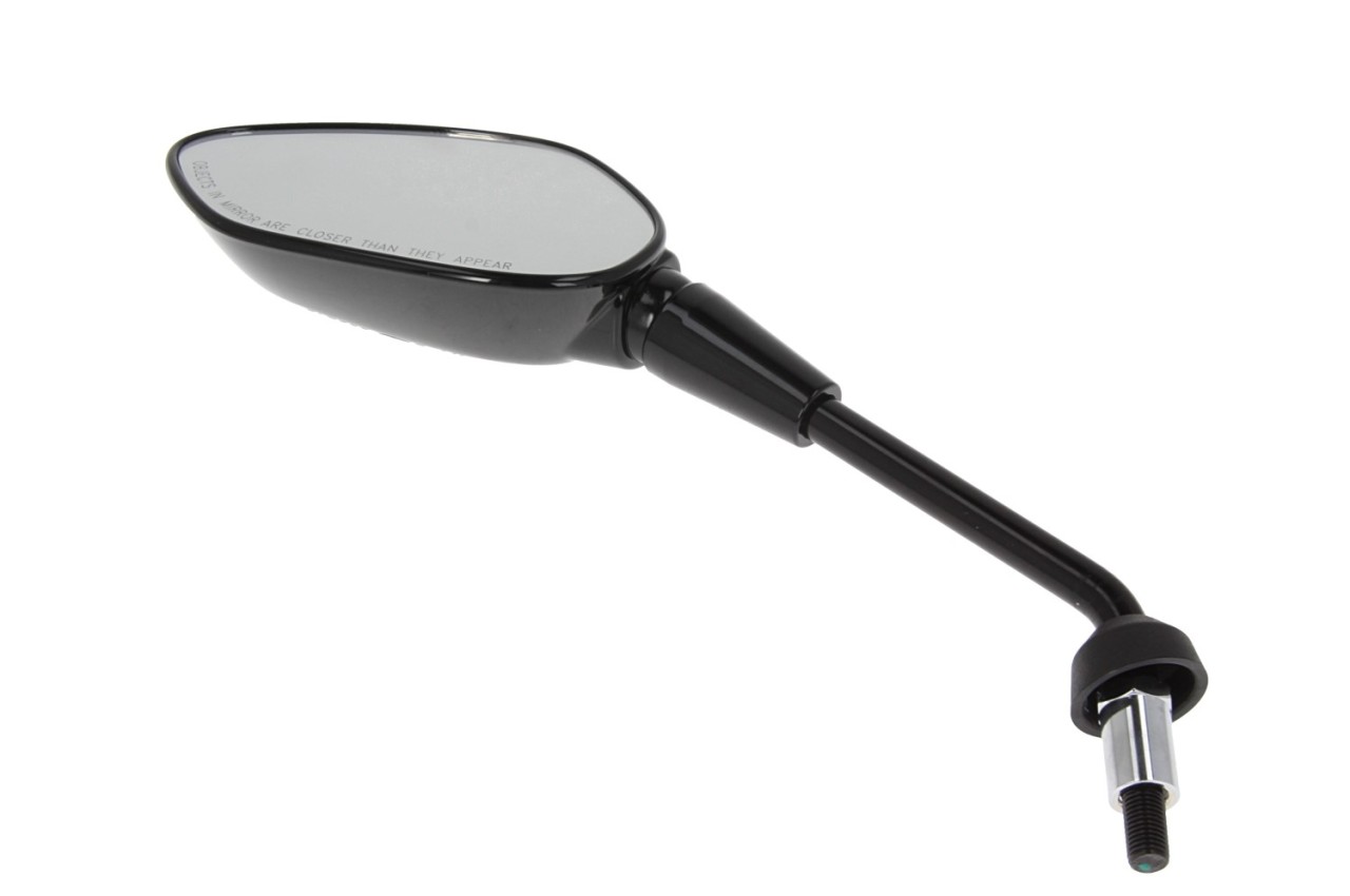 Specchio originale, sinistro, M10, filettatura sinistra, nero, lucido, Vespa GTS, 2023-