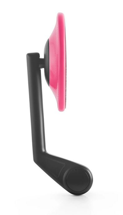 Specchietto da manubrio RIZOMA E-POP per Vespa destra o sinistra, nero/rosa