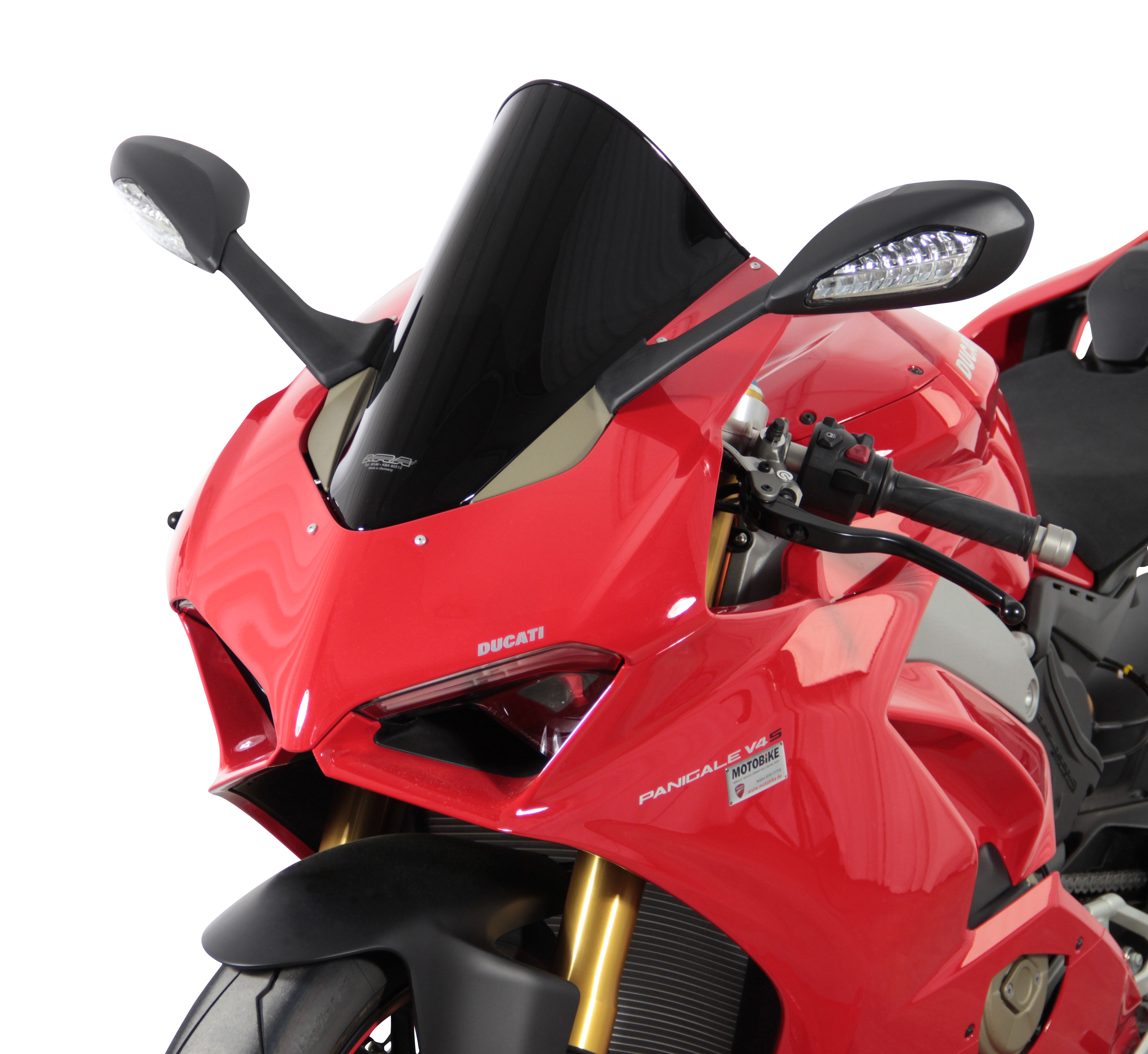 Cupolino "R" nero per Panigale V4 /R /S Orignal MRA