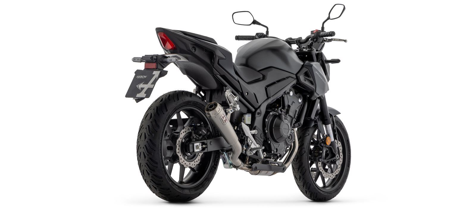 Scarico ARROW PRO RACE NiChrome per Honda NX 500 / CB 500 Hornet (24-)