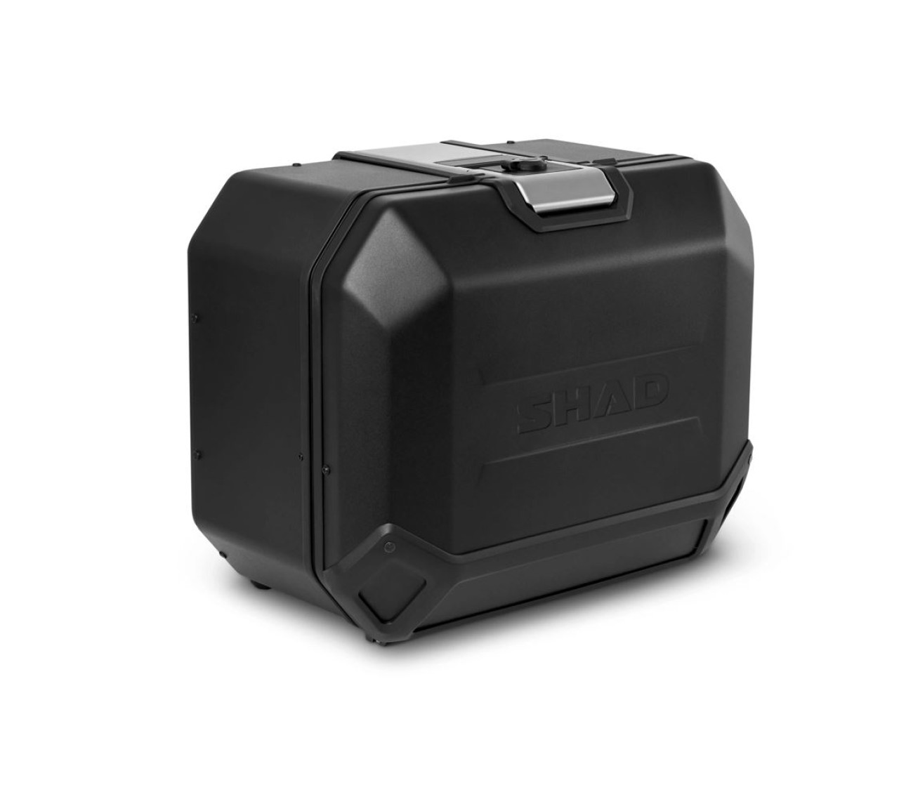 Valigia laterale Shad Terra TR47, destra, alluminio nero, 47 l