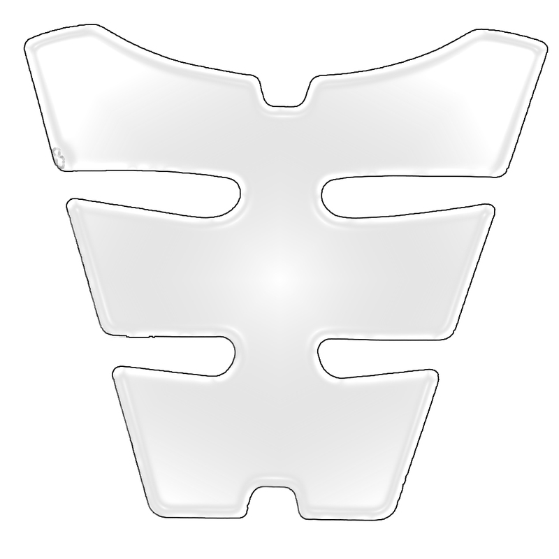 BIHR Tankpad grande trasparente