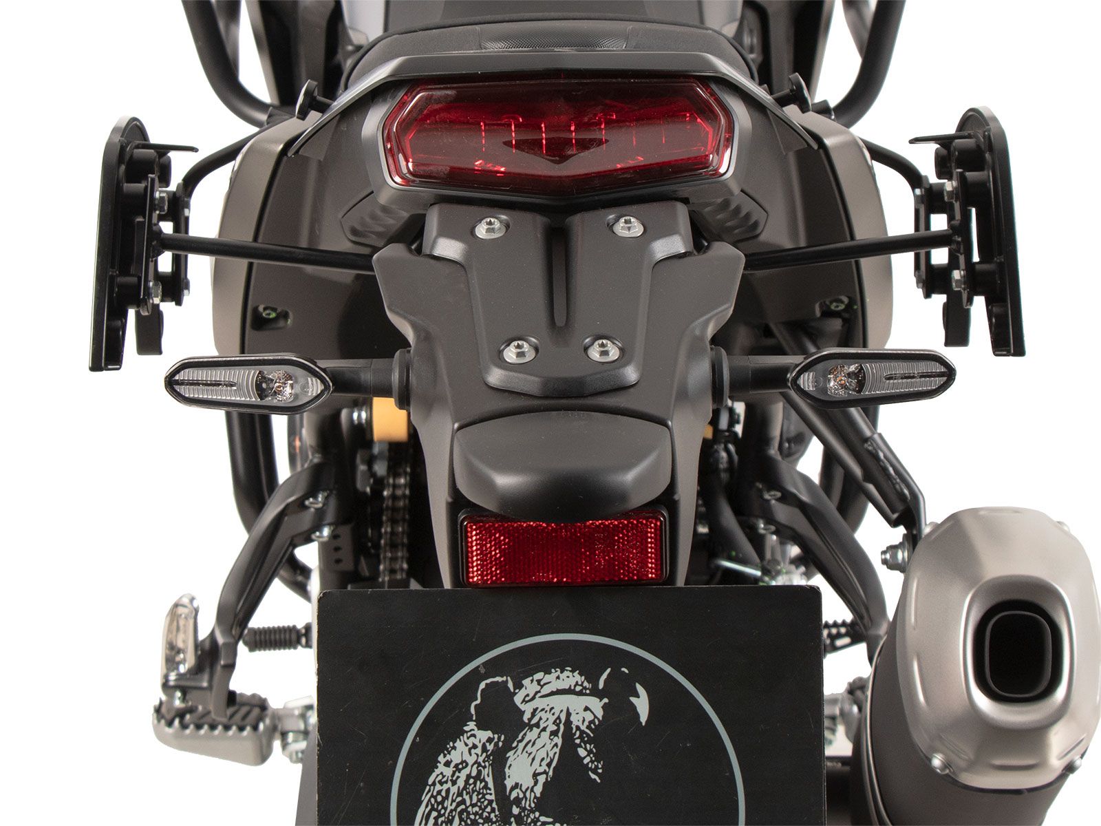 C-Bow portapacchi laterale nero per Yamaha Ténéré 700 Rally (25-) Hepco & Becker