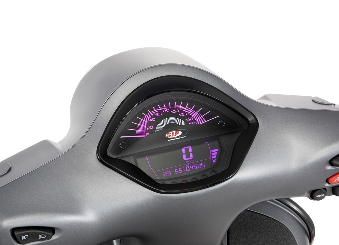 Contagiri / tachimetro per Vespa GTS/GTS Super 300cc FL ('14-), nero