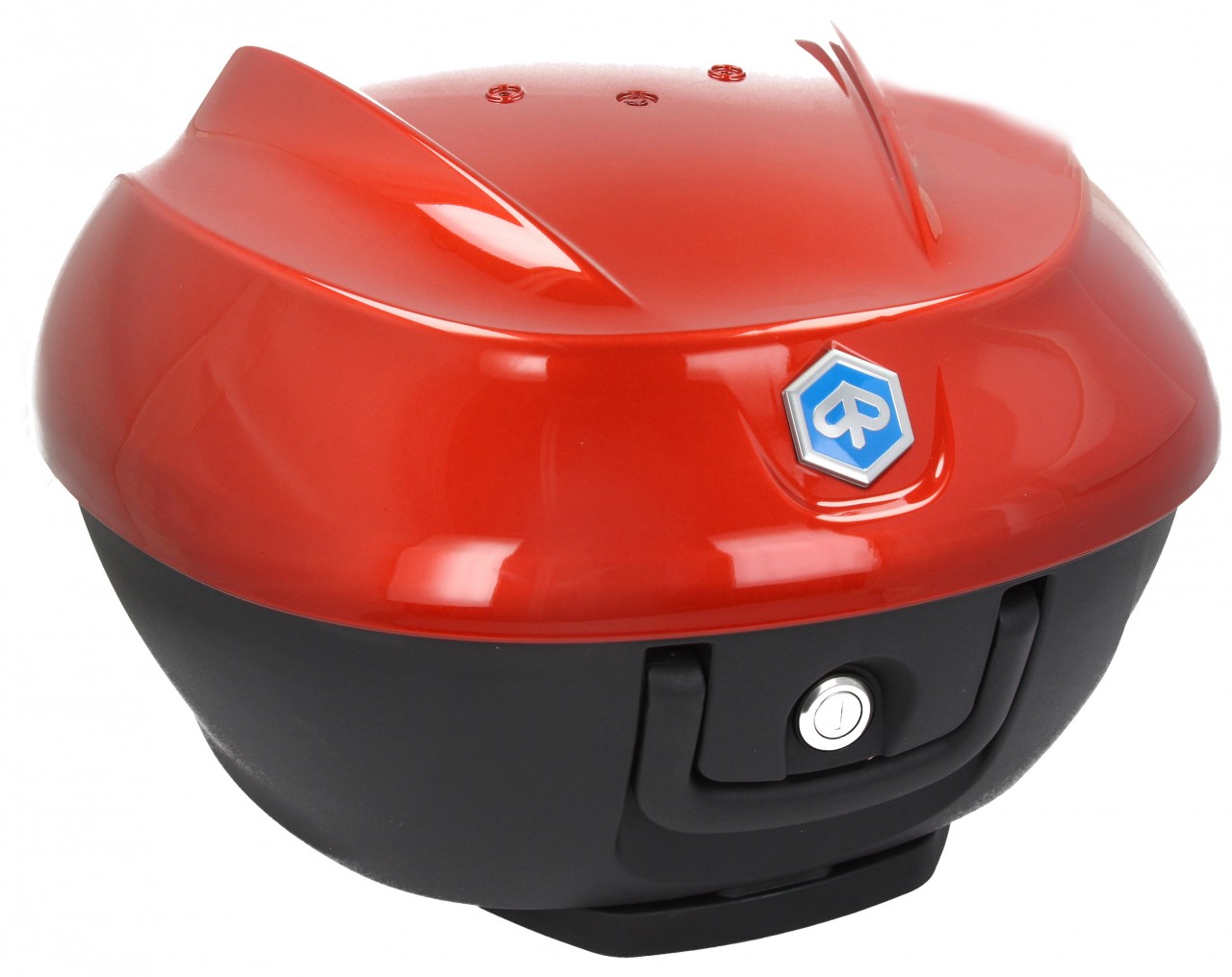 Kit bauletto 36L. arancione metallizzato A12 Originale Piaggio per Beverly HPE (incl. piastra di montaggio)