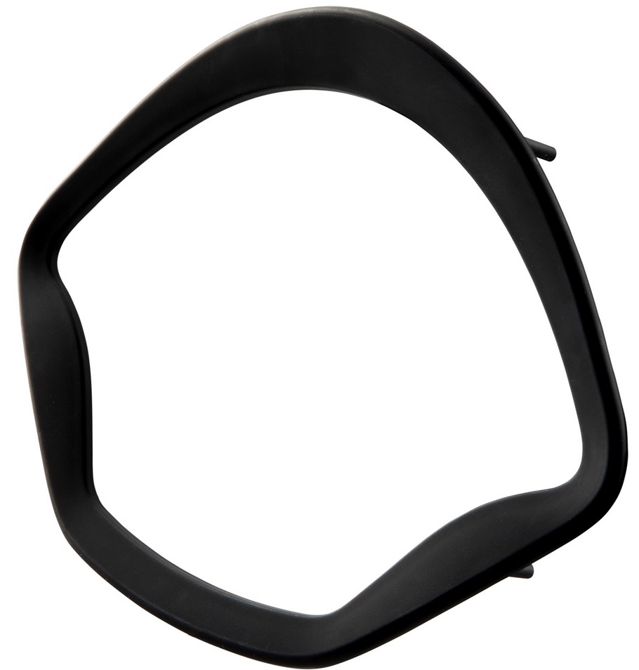 Anello decorativo tachimetro per Vespa GTS/GTS Super 125-300cc ('14-), nero opaco