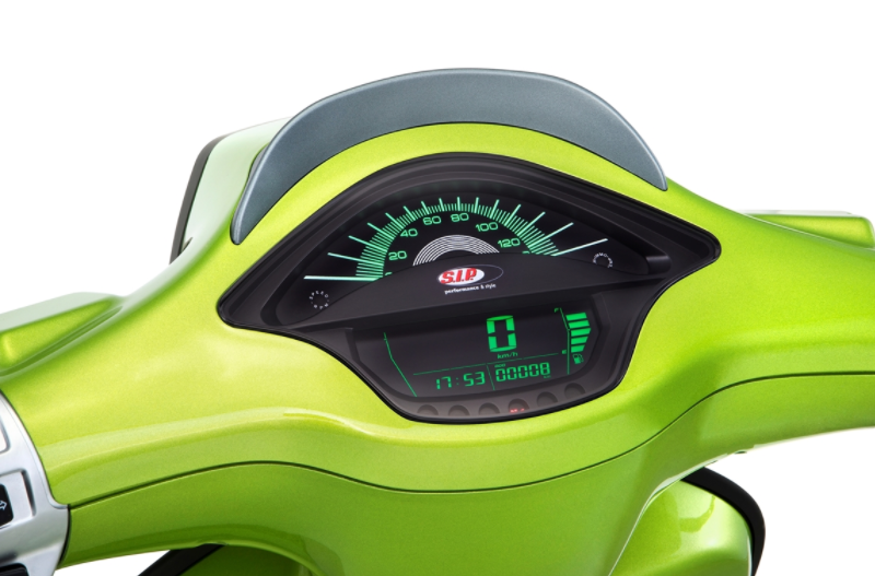 Contagiri/tachimetro per Vespa Primavera/​Sprint 50-150ccm 2T/​4T AC, nero