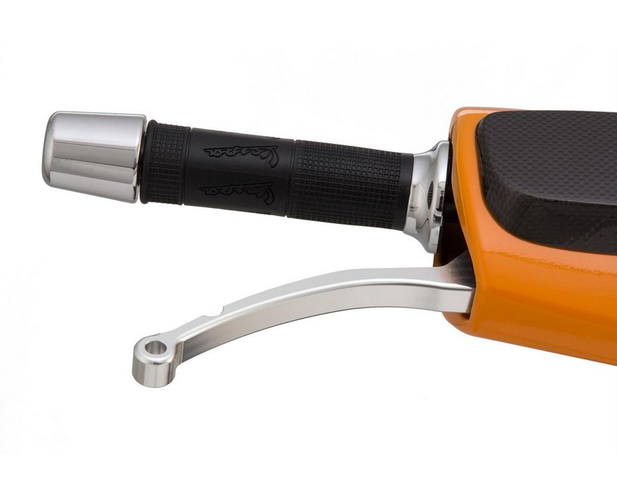 Set leve freno sportive ZELIONI per Vespa, destra e sinistra, argento