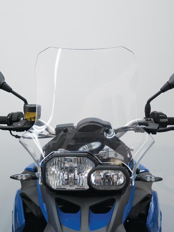 Parabrezza originale ADV per BMW F 800 GS (12-18), trasparente