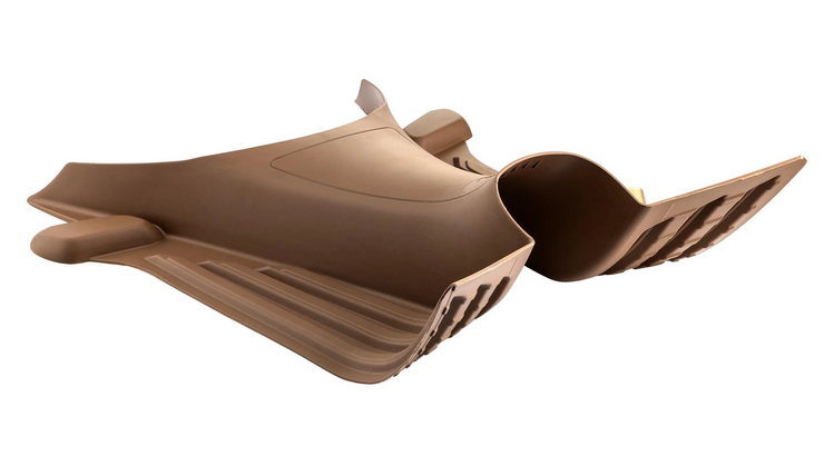 Zerbino per Vespa Primavera/Sprint/Elettrica 50-150cc, marrone beige