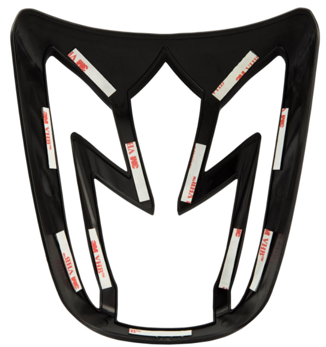 Griglia fanale posteriore per Vespa Primavera/​Sprint 50-150ccm 2T/​4T AC, nero opaco