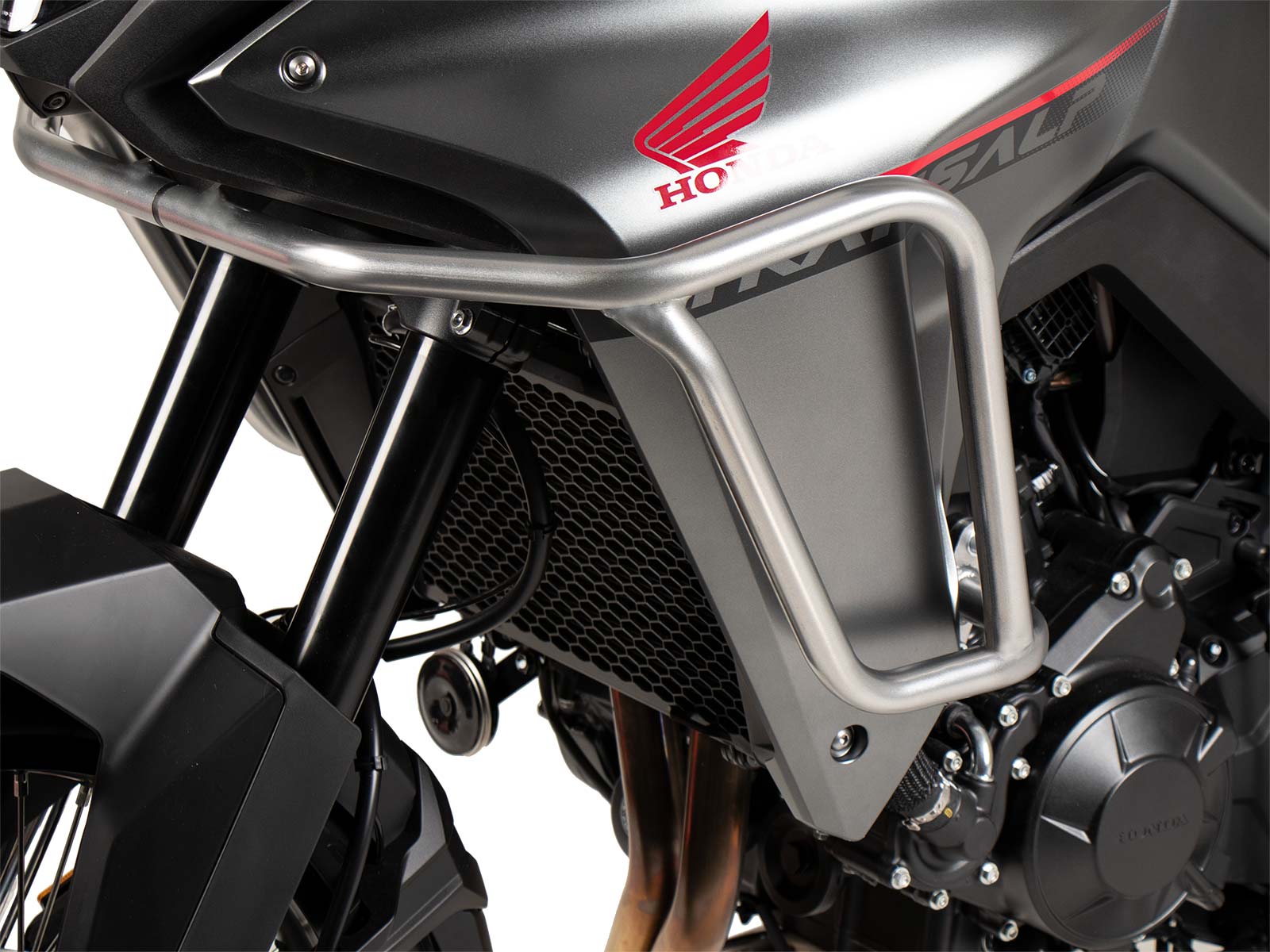 Protezione serbatoio argento per Honda XL 750 Transalp (25- ) Hepco & Becker