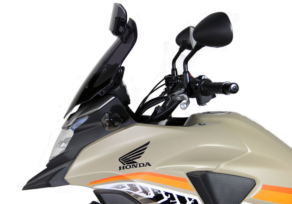Cupolino Variotouring MRA grigio fumo "VT" per Honda CB 500 X (16-)