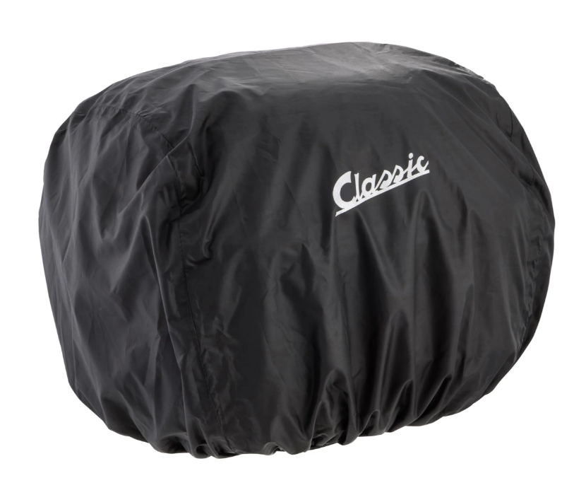 Kit cestino "Classic" con portapacchi per Vespa LX/LXV/S 50-150ccm, marrone scuro