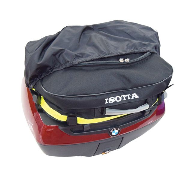 Copertura antipioggia posteriore per portapacchi BMW K 1600 GTL /R 1250 RT /R 1200 RT, nero