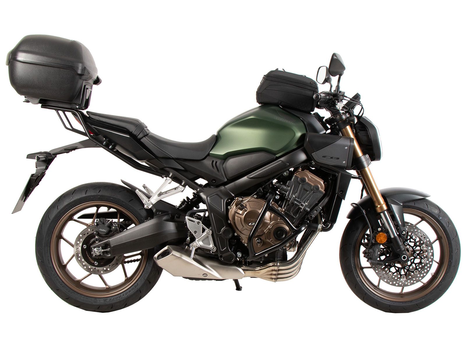 Portavaligie in alluminio per Honda CB 650 R / E-Clutch (24-) Hepco & Becker