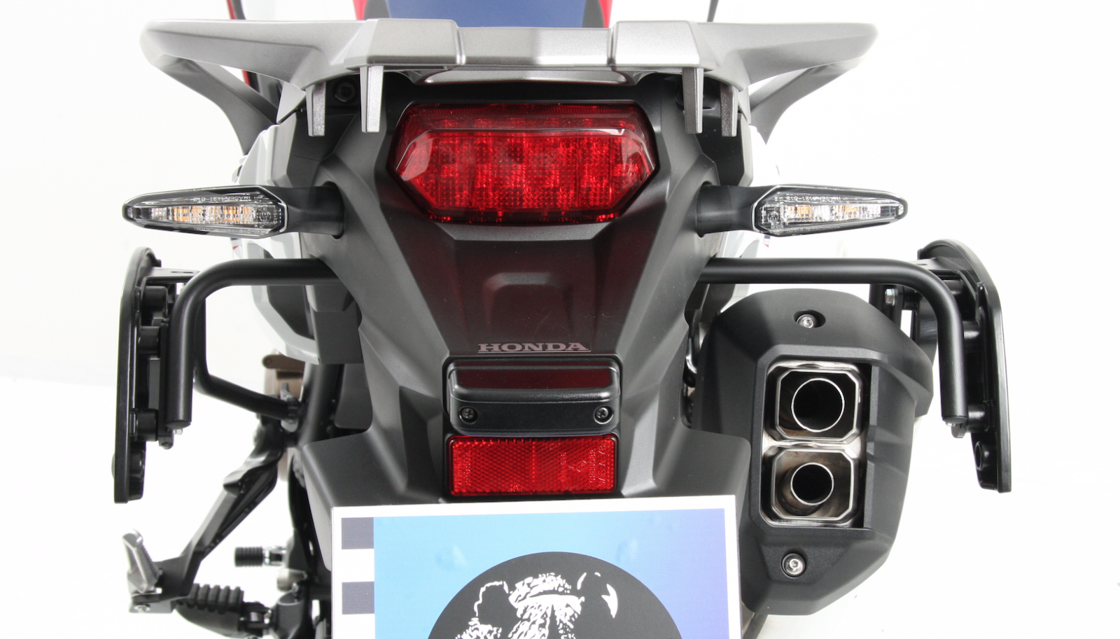Portapacchi laterale C-Bow nero per Honda CRF 1000 Africa Twin (16-17) Hepco & Becker