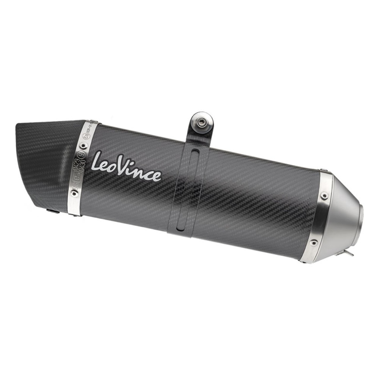 Sistema completo LeoVince LV One Evo per Yamaha MT-125 /YZF-R 125, carbonio, omologazione E