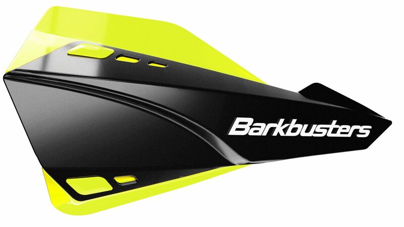 Barkbusters Set di paramani Sabre con attacco universale nero/giallo HiViz