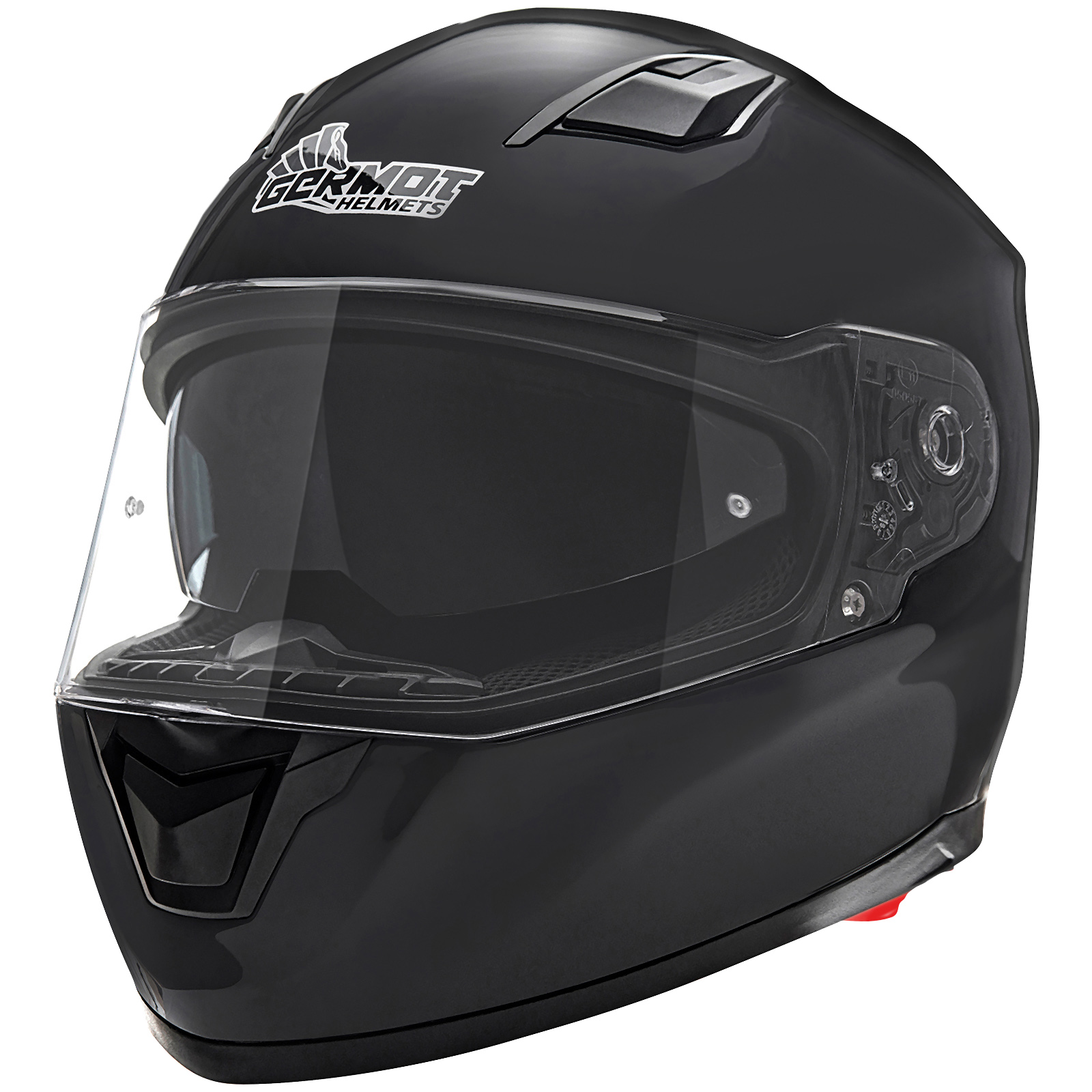 Casco integrale Germot GM 330, nero
