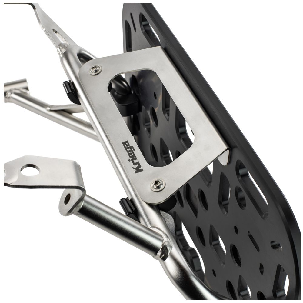 Kriega OS piastra di fissaggio destra per BMW R 1200 GS LC Adventure, R 1250 GS Adventure, R 850 GS Adventure