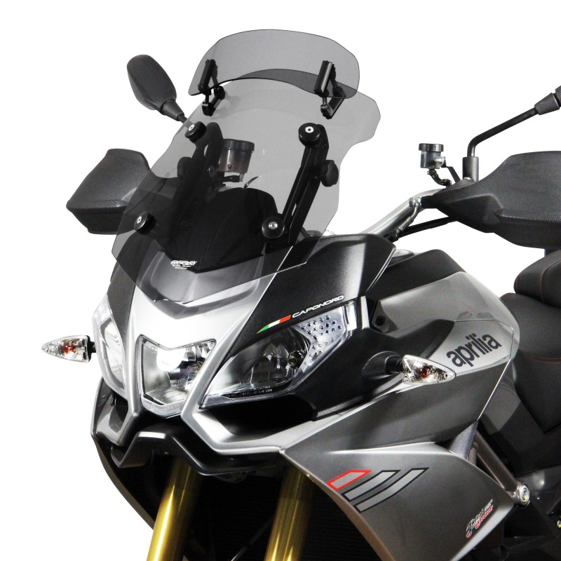 Paravento MRA "VT" grigio fumo APRILIA CAPONORD 1200 (Bj.13-)