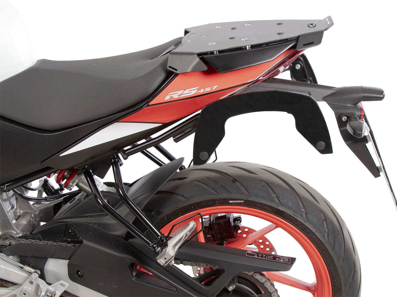 Portapacchi laterale C-Bow nero per Aprilia RS 457 (24-) Hepco & Becker