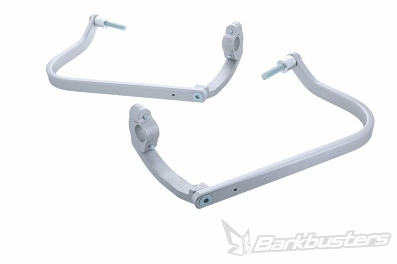 Kit di ferramenta Barkbusters per il montaggio a due punti in alluminio BMW