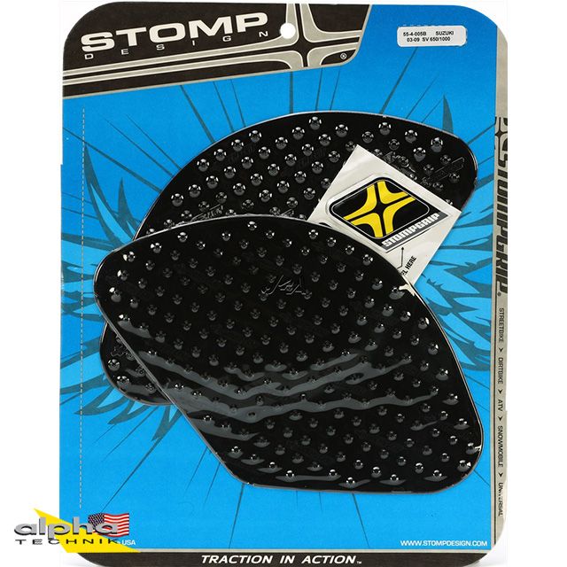 Stompgrip nero Volcano per modelli BMW e Suzuki