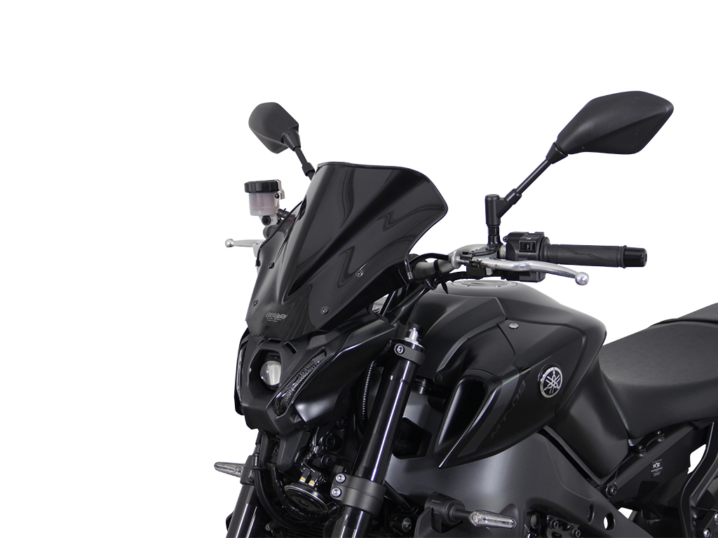 Cupolino MRA Racing nero "NRN" per MT-09 /SP 2021-2023