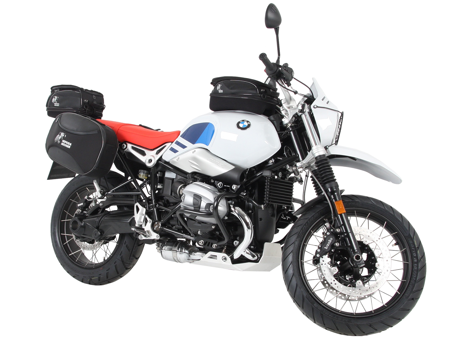 Anello serbatoio di base con blocco borsa serbatoio per BMW R nineT Urban G/S (17-23) Hepco & Becker