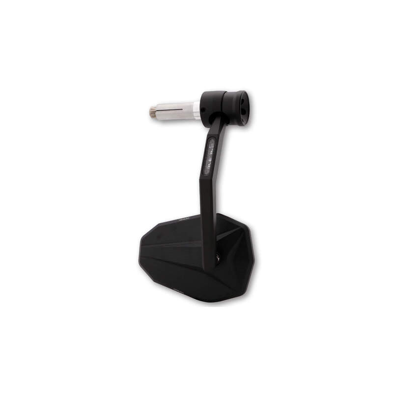 HIGHSIDER pro Specchio per manubrio Victory-X RIM nero con indicatore LED (1 pezzo)