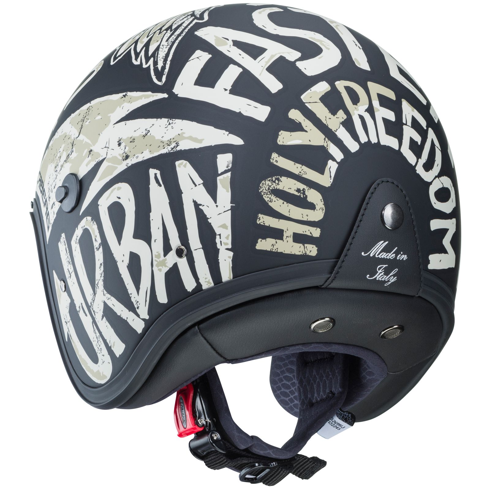 Caberg Casco Freeride Nuke, nero/grigio opaco