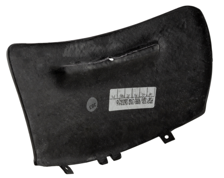 Sportello candela per Vespa Primavera/​Sprint 50-150ccm 2T/​4T AC, carbonio
