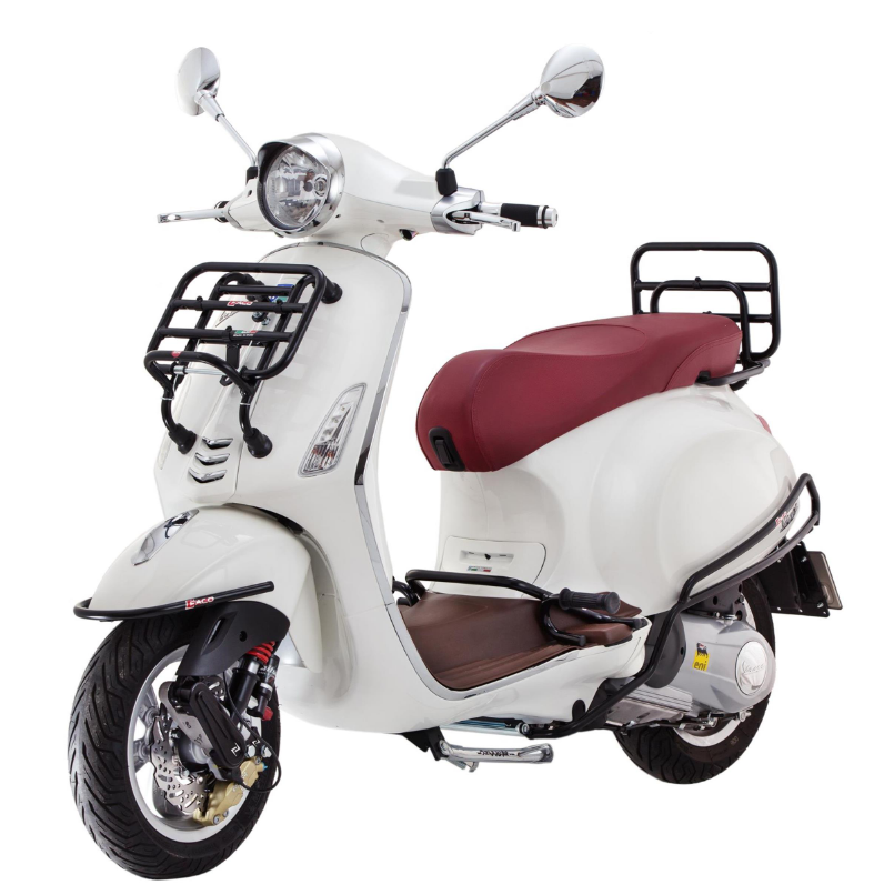 Coperchio laterale per Vespa Primavera/Sprint/Elettrica 50-150cc, nero
