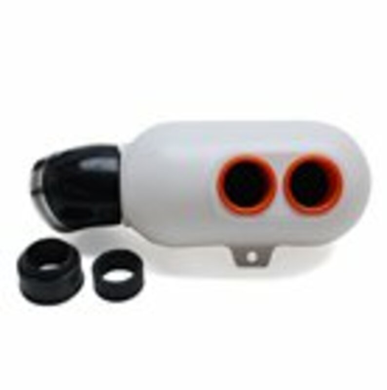 B1 Scatola filtro aria Karting Ø 28 mm blu- E51990051B