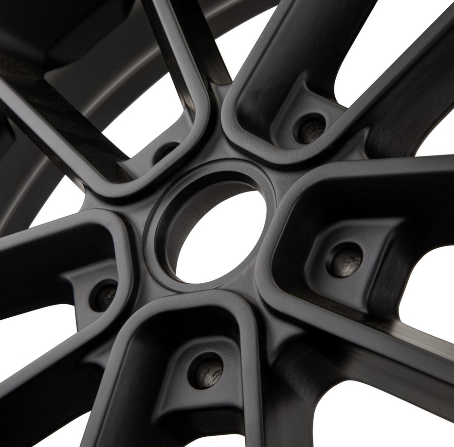 Cerchio anteriore/posteriore 12" per Vespa GTS/​GTS Super/​GTV/​GT 60/​GT/​GT L 125-300ccm, nero opaco
