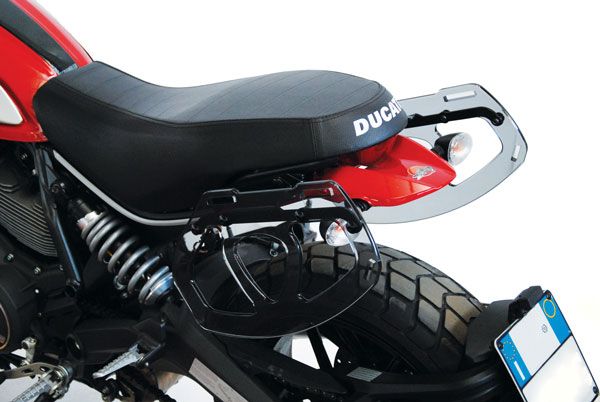 Suppori per borse laterali per Ducati Scrambler 800 (15-16), PMMA, coppia