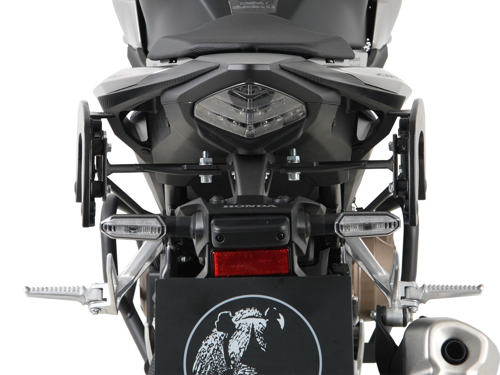 Portapacchi laterale C-Bow antracite per Honda CB 500 F (19-23) Hepco & Becker