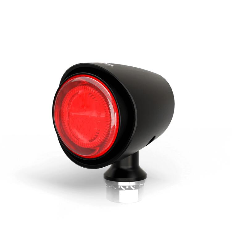 HIGHSIDER pro Akron-X Luce posteriore a LED nera/rossa con marchio E (1 pezzo)