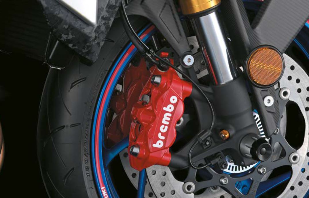 Set pinze freno Brembo rosse anteriori per Suzuki GSX-S 1000 GT (21-) Original